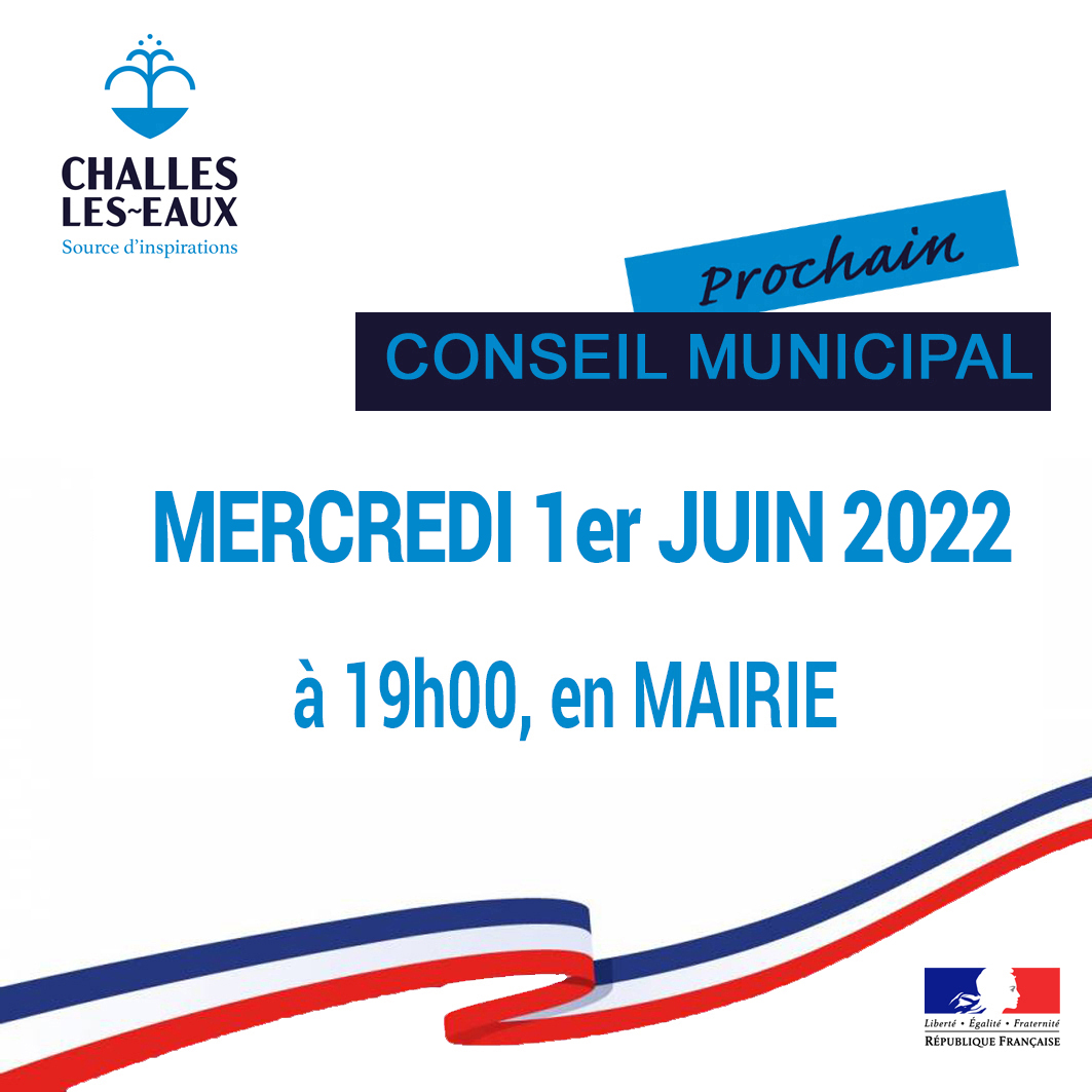 conseil municipal du 1er juin 2022